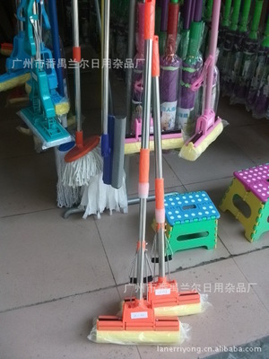 批發(fā)采購?fù)习?、拖布?27號不銹鋼伸縮膠棉拖把吸水吸塵,廚房廁所大廳專用拖把廠家.